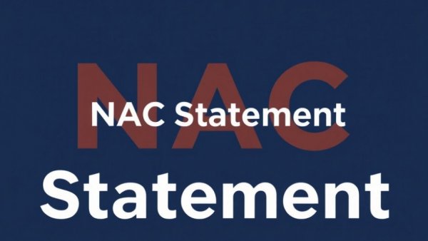 Graphic with NAC Statement on budget response
