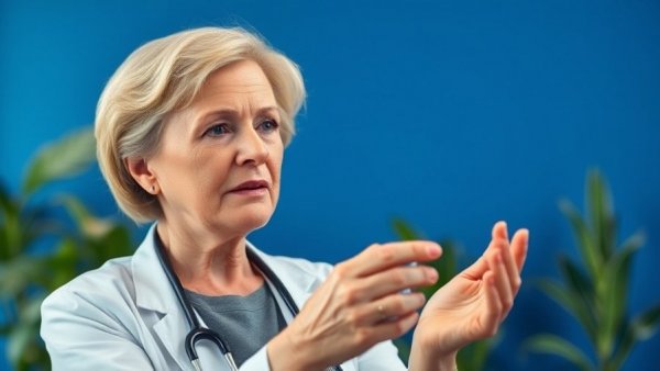 Facelift before and after example with doctor explanation.