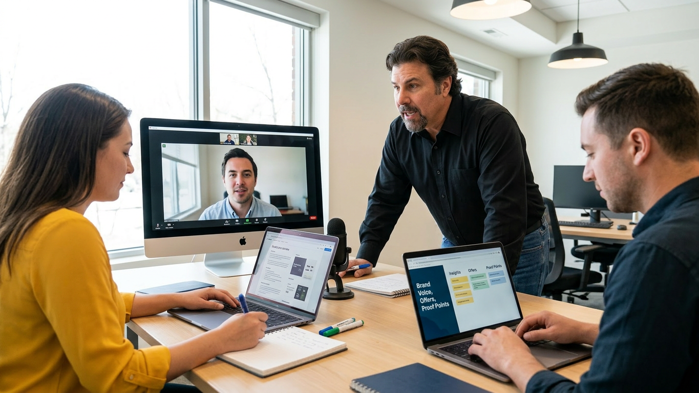 Implementation process expert overseeing a project timeline in a high-tech operations center.