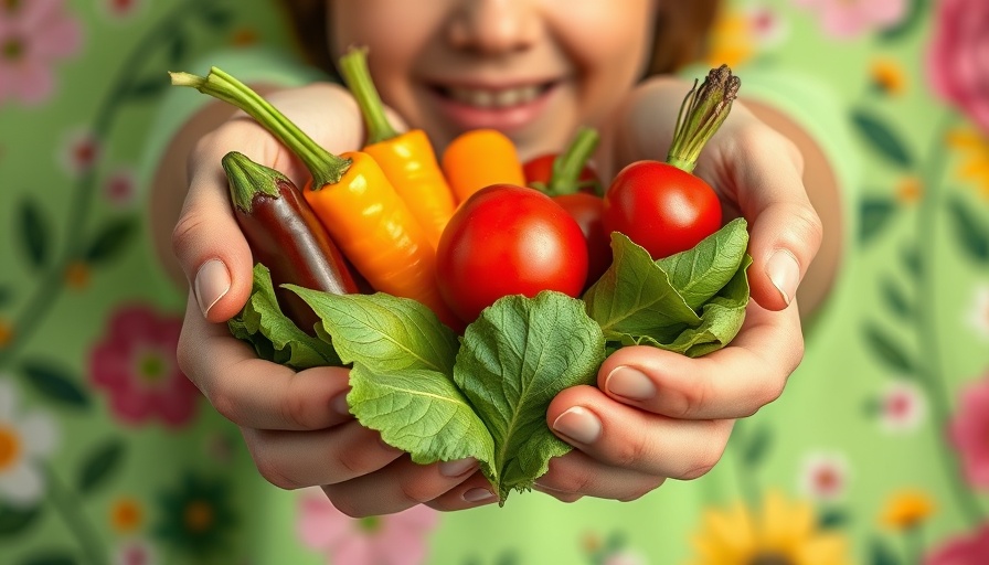Person holding fresh vegetables showcasing wellness food trends benefits.