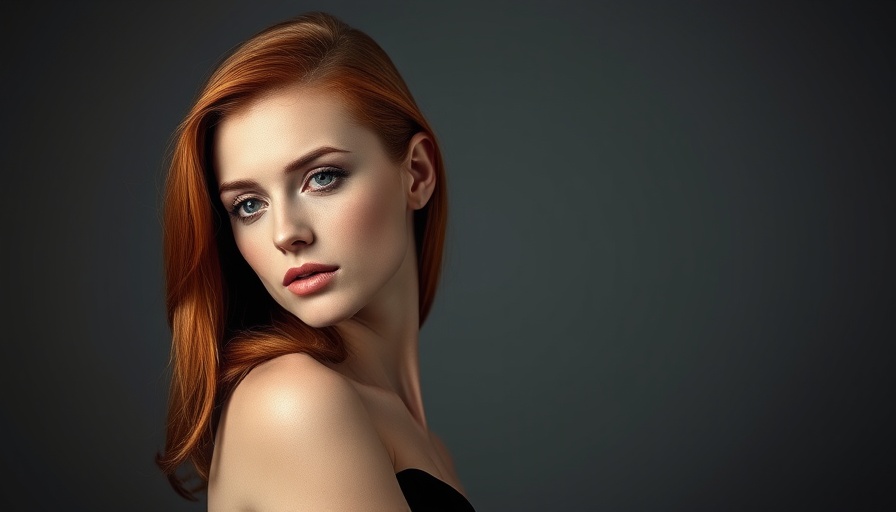 JoAnna Garcia Swisher in a serene self-care moment, striking red hair.