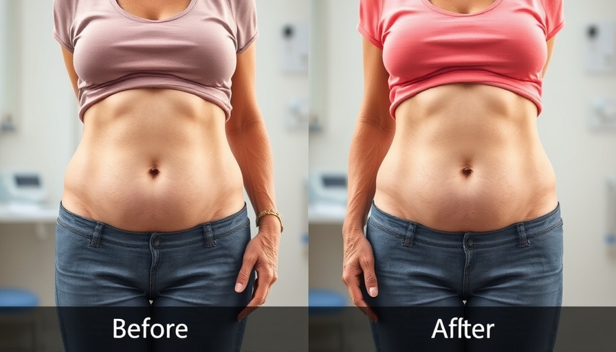 Before and after tummy tuck surgery results comparison.