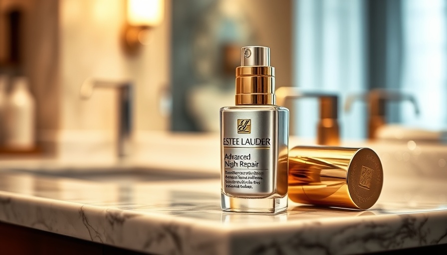 Estée Lauder Advanced Night Repair serum benefiting skin rejuvenation.