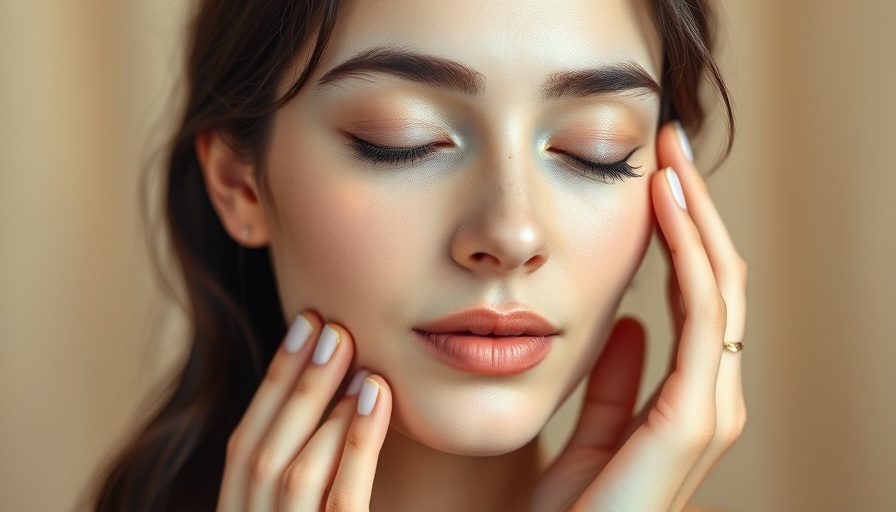 Serene woman applying skincare product, Hyaluronic Acid Serum Reviews.