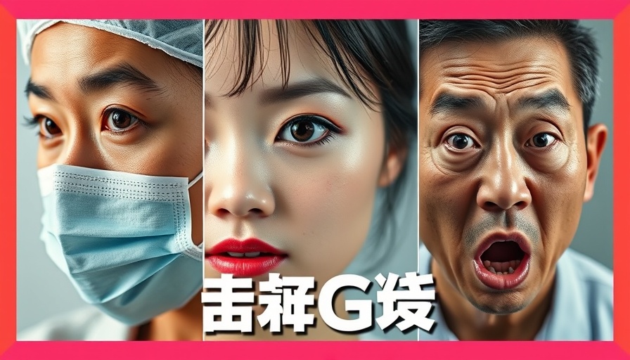 Extreme transformations from Asian plastic surgery compilation.