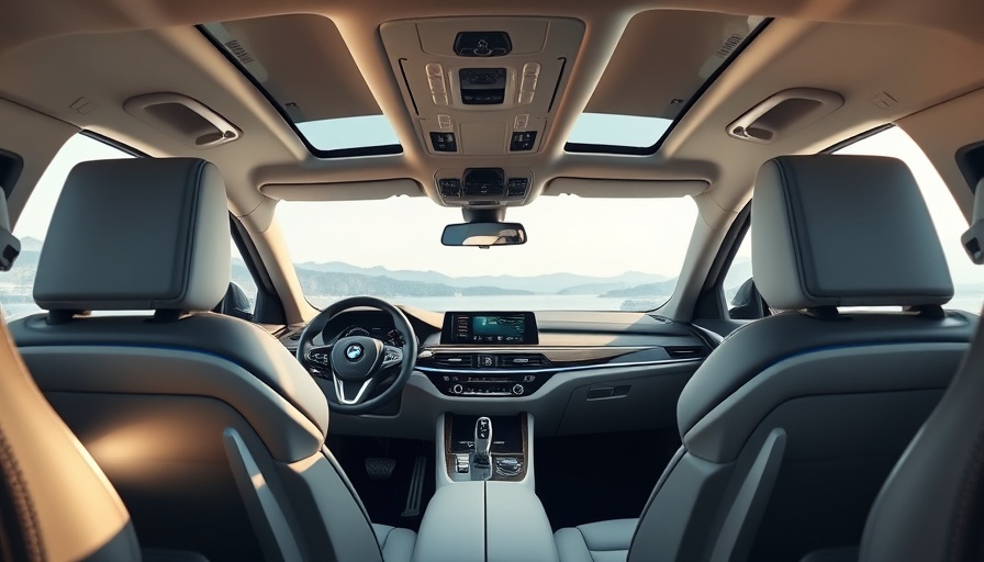 2026 BMW iX interior features modern design.