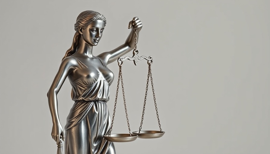 Elegant Lady Justice statue symbolizing fairness, impact of DUI conviction.