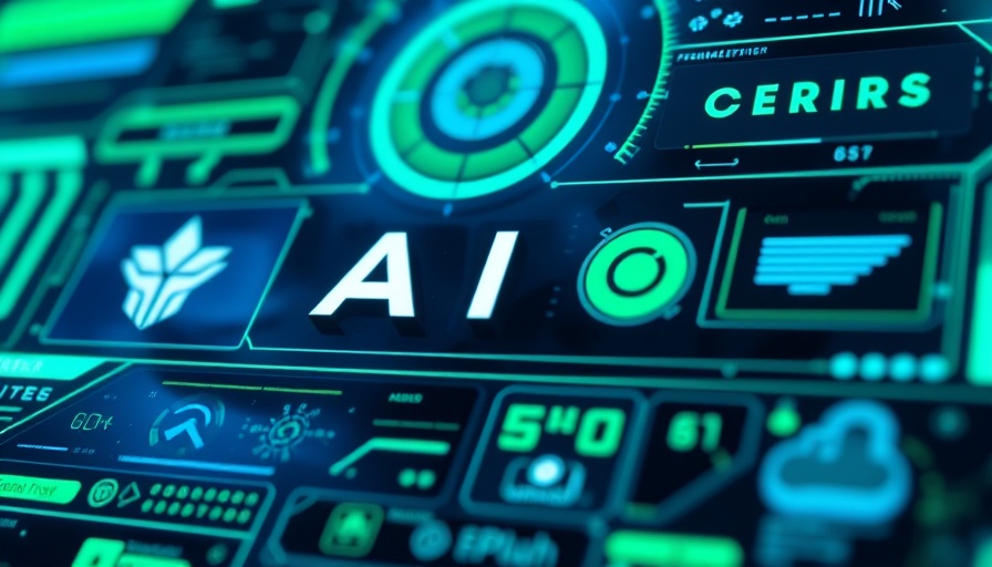 Futuristic AI tool interface for car dealers with branding.