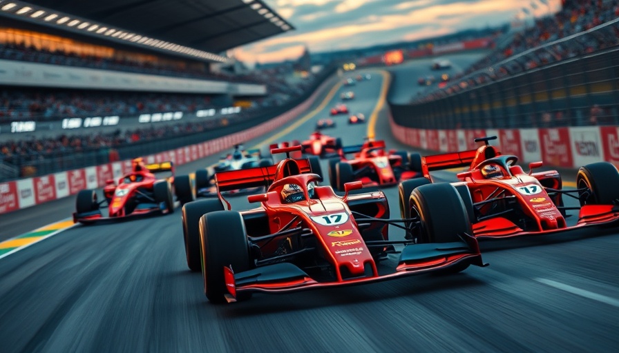 Exciting Formula 1 race showcasing Illinois Formula 1 resurgence.