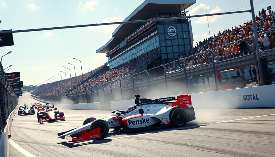 Penske IndyCar secures first season win with dynamic finish.