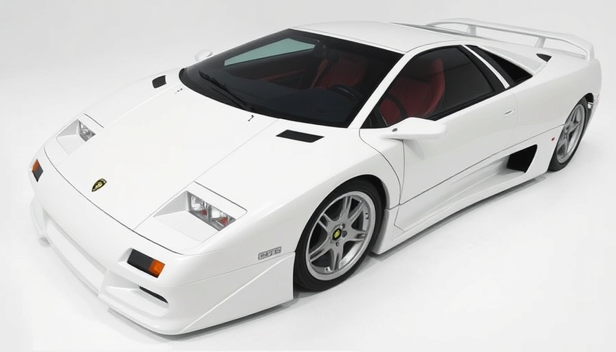 Forward-Thinking 1998 Lamborghini Pregunta Concept Is up for Auction