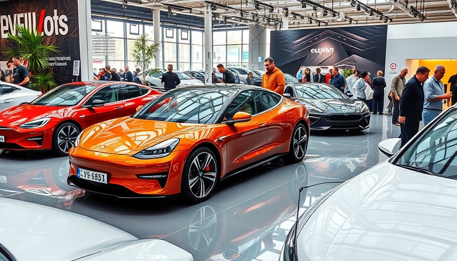 Chinese car brands in Europe showcased at outdoor exhibition