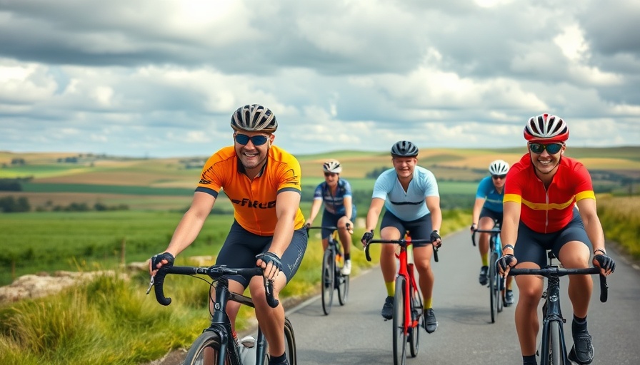 BCA raises funds for Action for A-T with cyclists on countryside ride.