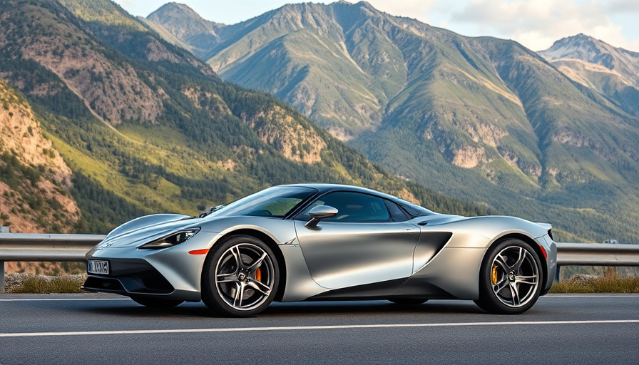Sleek silver sports car on mountain road, Best Audi Car.