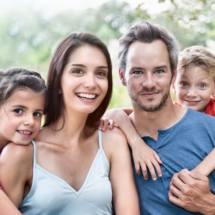 A happy family 
