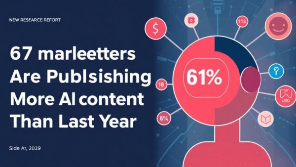 69% of Marketers Are Publishing More AI Content Than Last Year (New Research Report)