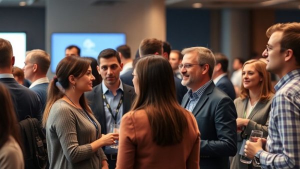 AI traffic strategies discussed by conference attendees.