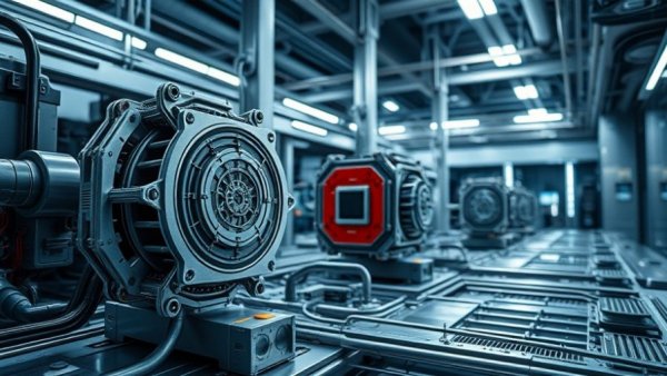 Quantum Computing Advances in modern lab with intricate components