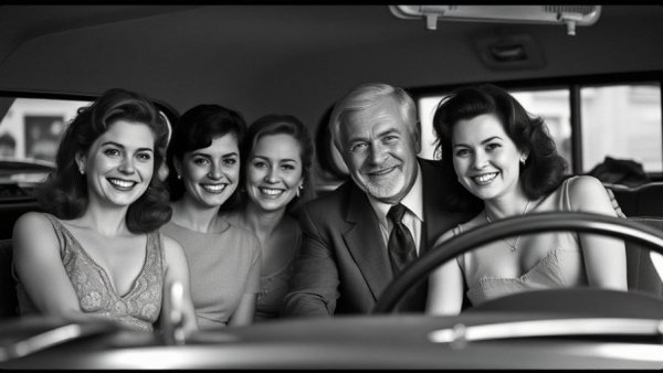 1950s GM Damsels of Design team in Chevrolet Corvette history.