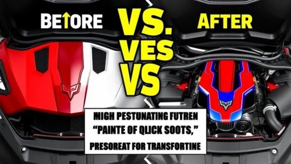 Custom painted intake for C8 Z06 transformation visual.