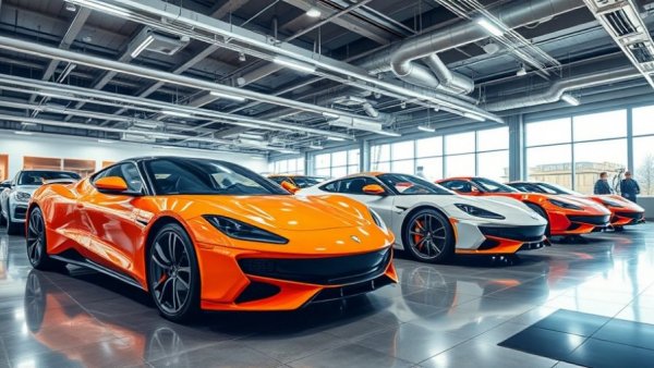 Driven to Preserve exhibition at National Corvette Museum displaying sleek car models.