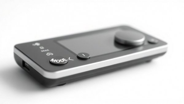 Corvette kill switch sleek black device with buttons on white background.