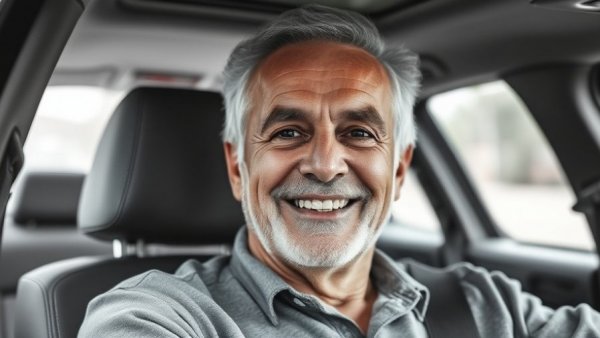Older man in Corvette seat, relaxed and smiling expression, 2026 Corvette Hall of Fame inductees.