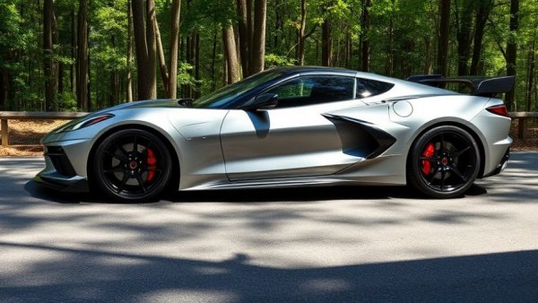 2026 Corvette ZR1X for sale in a forest setting.