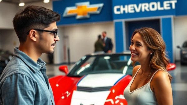 Chevy Corvette event with participants discussing near a car.