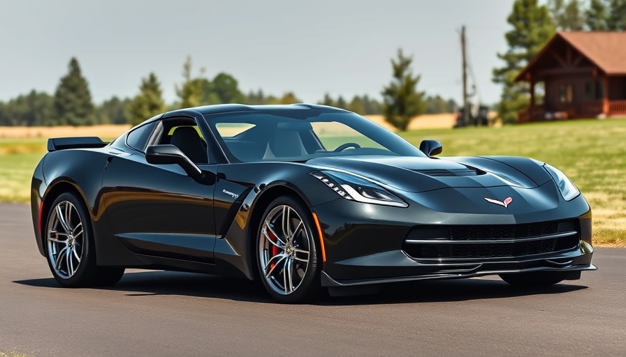 2014 Corvette Callaway SC627 Coupe in open countryside