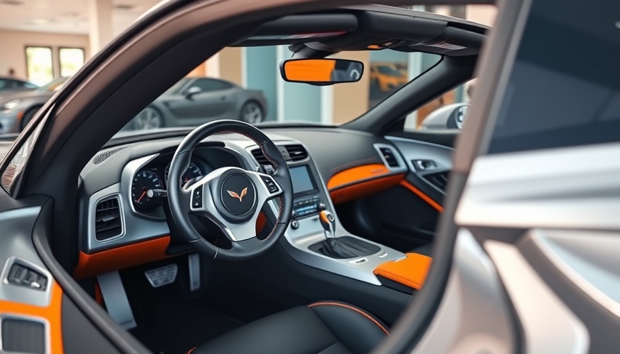 2026 Corvette in Blade Silver interior with modern design.