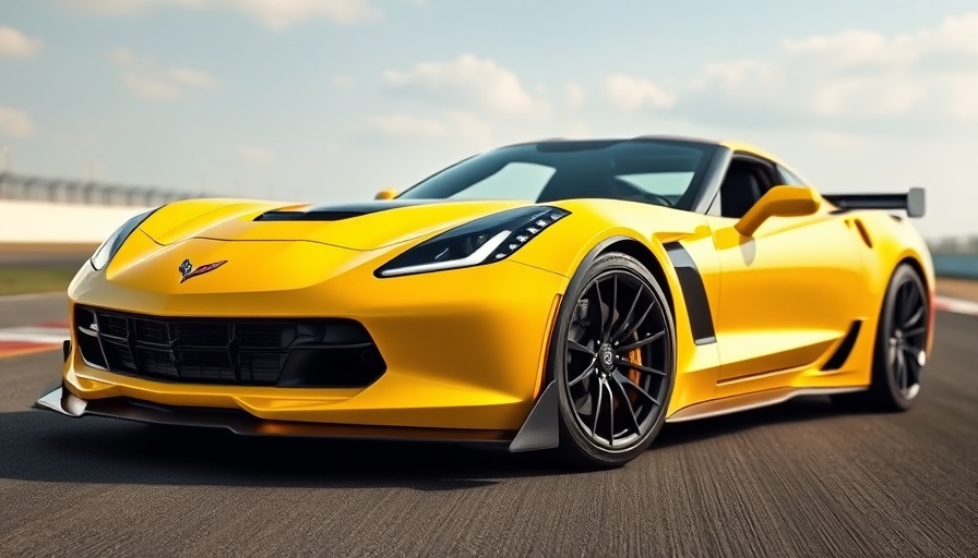 Chevrolet Corvette ZR1 on racetrack, potential 2026 production.