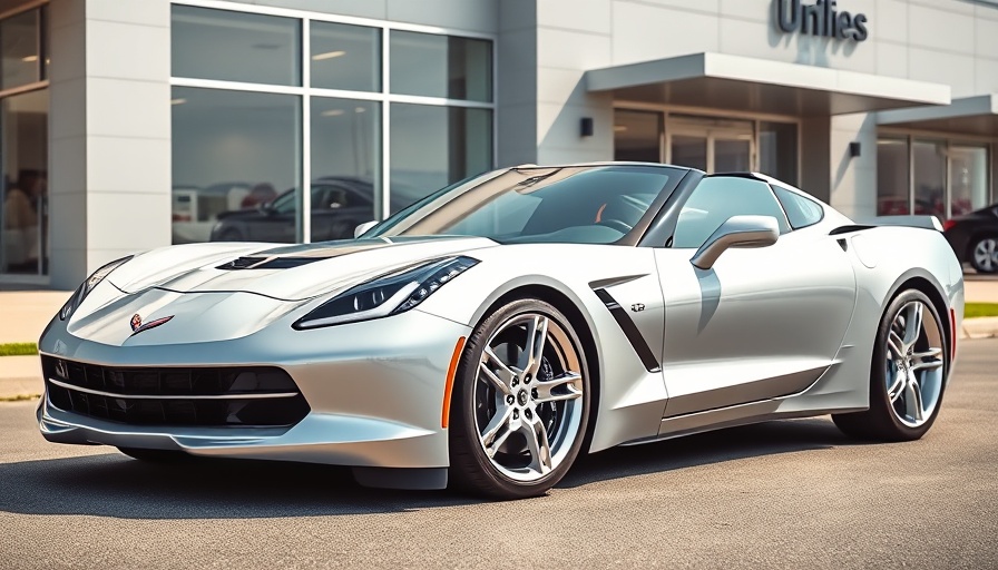 Silver Corvette parked outside dealership, Corvette Ownership Insights