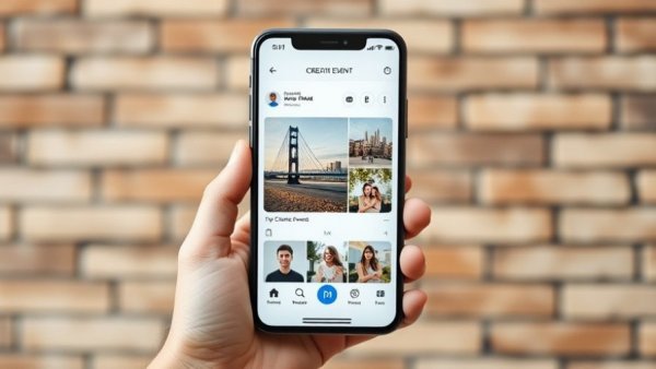 App interface for turning screenshots into calendar events displayed on a phone.