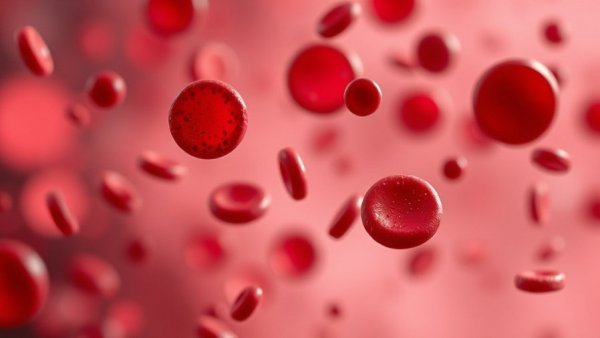 Instant gel barrier for severe bleeding concept with red blood cells.