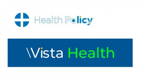Logos of The Health Policy Partnership and Vista Health symbolizing strategic partnership in health policy.
