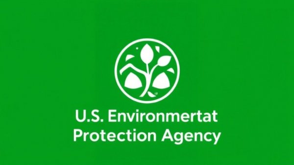 Logo of U.S. Environmental Protection Agency on green background.