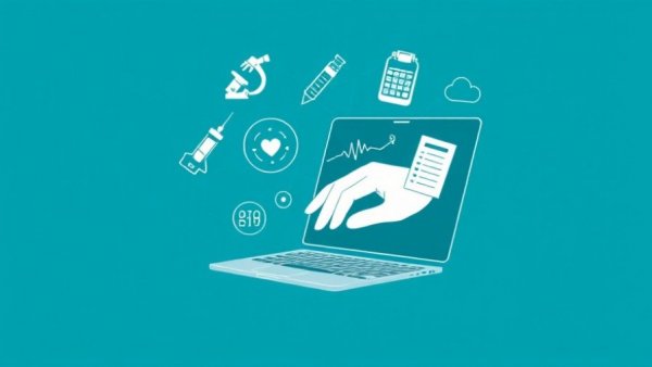 Amyloidosis medical vector illustration with teal background