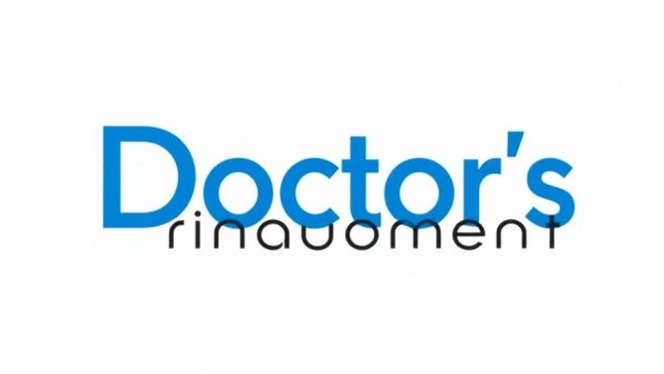 Doctor's Management logo with blue and black text design for revenue cycle management