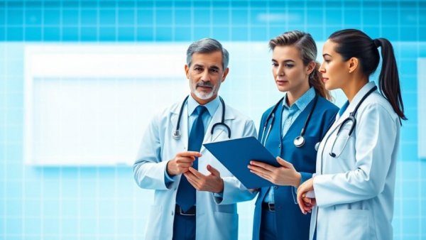 Basalt Health Raises $20M, healthcare professionals discussing referrals.