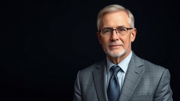 Portrait of man in a suit related to HHS failure to decarbonize healthcare