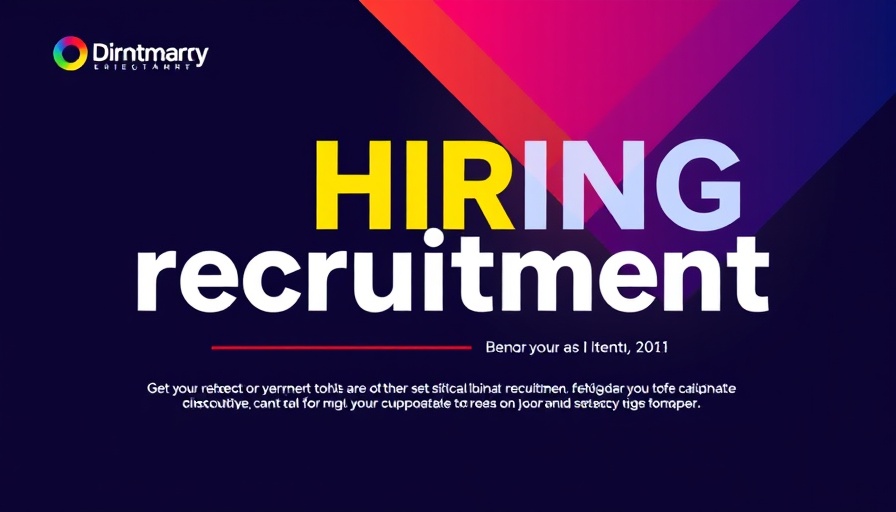 Modern recruitment ad highlighting job opportunities in healthcare.