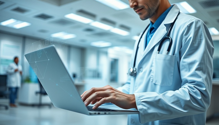 ChatGPT AI in healthcare proficiency with doctor using digital technology.