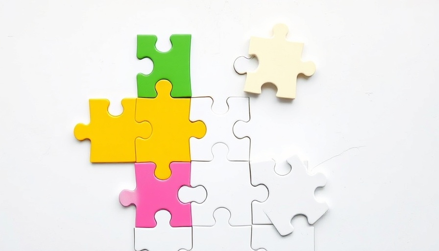 Abstract jigsaw puzzle representing brand fragmentation risks.