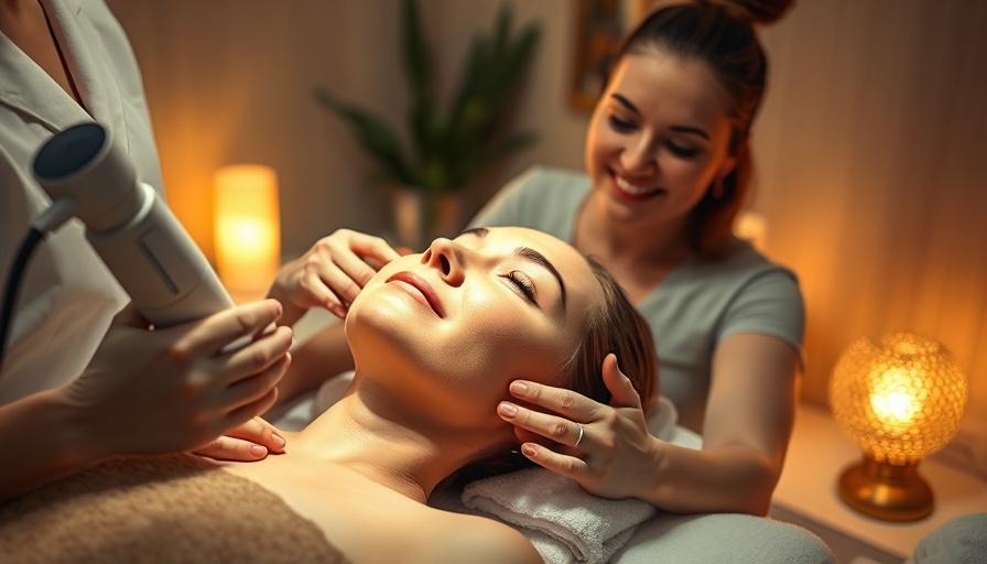 Woman receiving spa treatment, highlighting demand for wellness services.