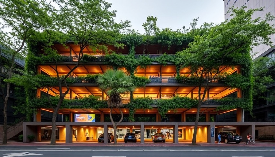 ODA converts parking garage into park-covered building in Buenos Aires