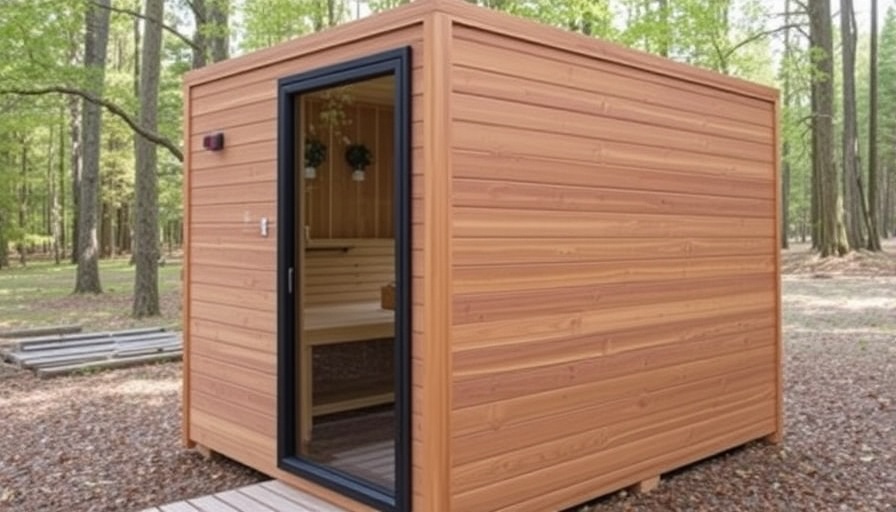 Thermasol unveils "first off-grid solar-powered sauna" in the US