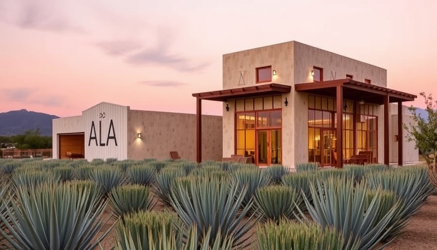 Estudio ALA expands mezcal distillery in Mexican agave fields