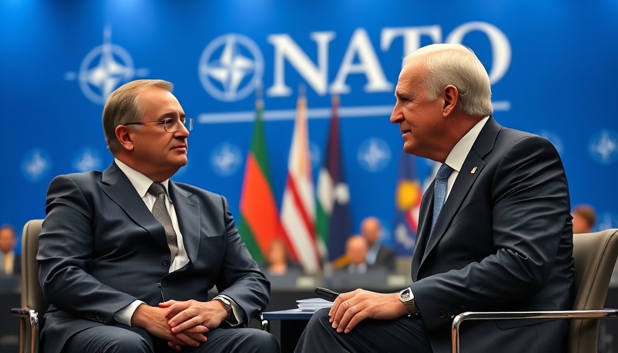 Diplomatic meeting discussing Moscow strike inquiry, leaders in conversation.