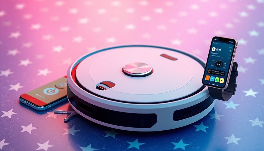Advanced robot vacuum and mop combo with smart app integration.